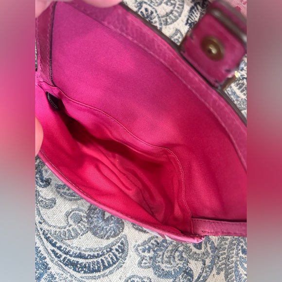 Coach Vintage Y2K Rare Pink Tie Dye 2005 Slim Tote and Wallet Like New Condition - Picture 8 of 9